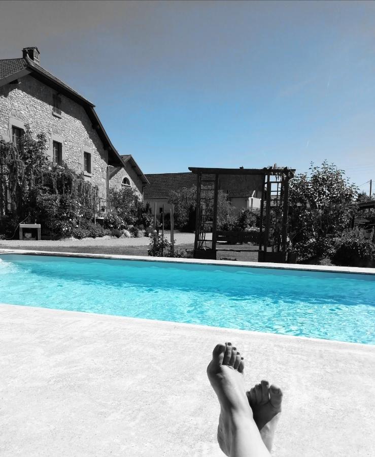 Bed and Breakfast Escapade Champetre Hauteville-sur-Fier Exterior foto