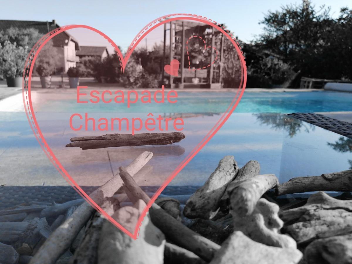 Bed and Breakfast Escapade Champetre Hauteville-sur-Fier Exterior foto